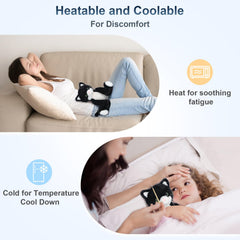 SuzziPals microwavable cat heating pad plush for easy warmth.