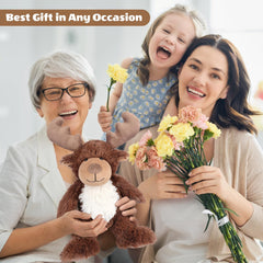SuzziPals Moose plush with lavender scent encourages gentle relaxation