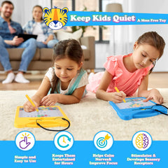 Svance Montessori-inspired toy supports fine motor skills and hand-eye coordination.