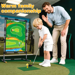 SVANE Golf Chipping Game back dartboard design for a playful challenge and skill building.