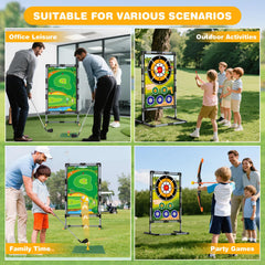 SVANE Golf Chipping Game storage bag keeps gear organized for travel.
