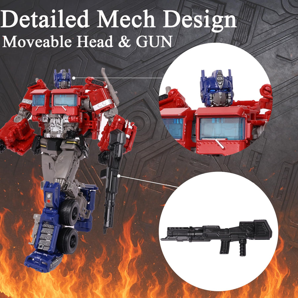 Svfreyavis transforming robot toy in car mode ideal for quick missions