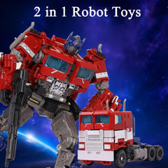 Svfreyavis transforming robot toy with weapons sparks imaginative battles