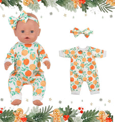 Sweet Dolly 11-piece outfits set for a complete wardrobe upgrade for 15-18 inch dolls.