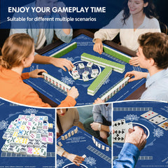Sweetone Mahjong Mat features a Chinese-style pattern that elevates ambiance.