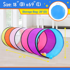 SweHouse pop-up tunnel design enables quick setup for indoor or outdoor fun
