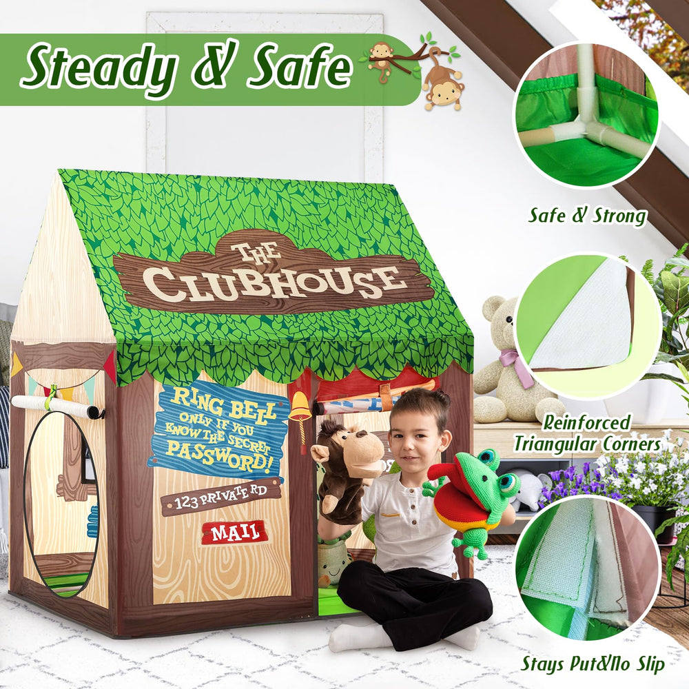 SweHouse lightweight portable play tent suitable for home, park, or daycare.
