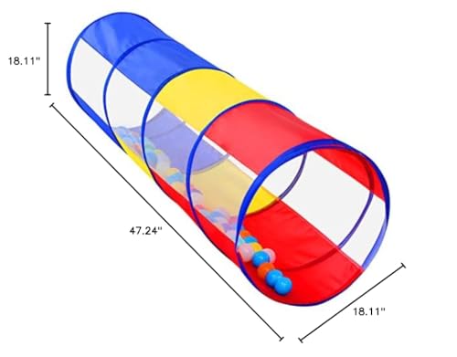 SweHouse Colorful Play Tunnel makes a thoughtful gift for toddlers