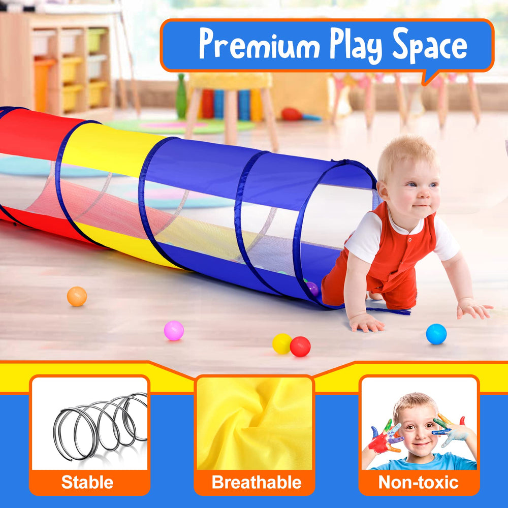 SweHouse Play Tunnel ready for outdoor use in backyards and parks