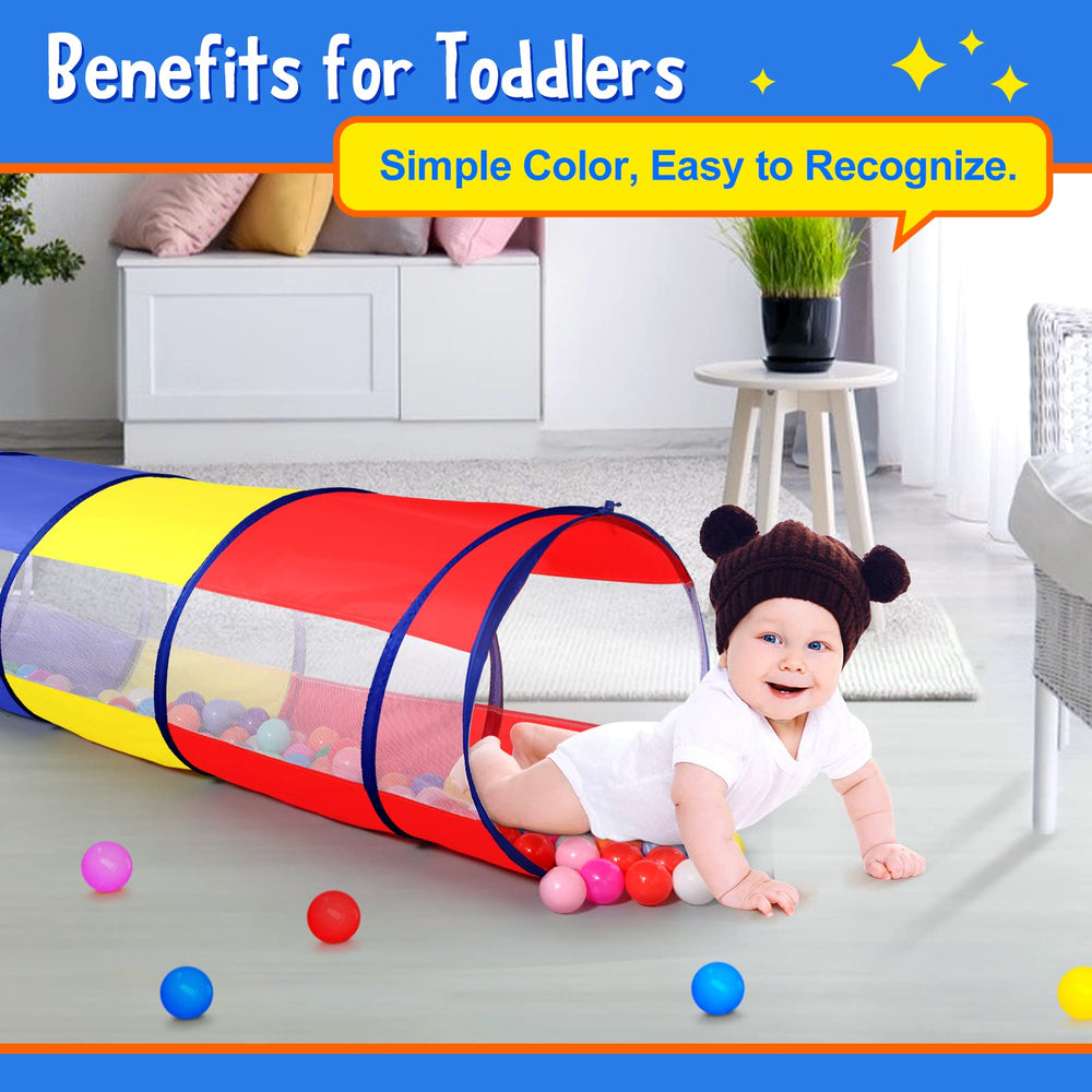 SweHouse Play Tunnel quick fold design for portable playtime