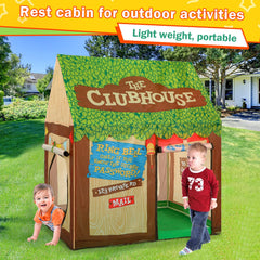 SweHouse non-toxic safe paint on kid tent, odor-free and child-friendly