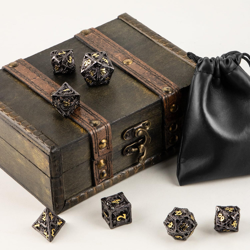 SWeien hollow metal D6 with tactile weight and balance.