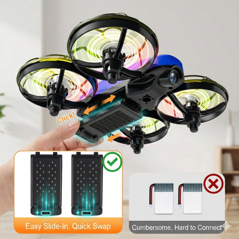 Swifsen Drones for Kids modular batteries enable quick swaps for longer play