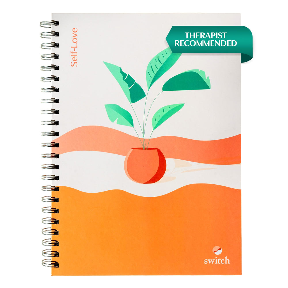 Switch Research Self-Love Journal cover shown with elegant design for daily reflection