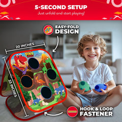 SWOOC Dino Frenzy T-Rex mouth target for engaging aiming sessions.