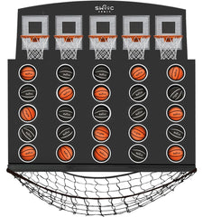 Swooc Low Post Lineup wall-mounted setup for family-friendly 4-in-a-row play