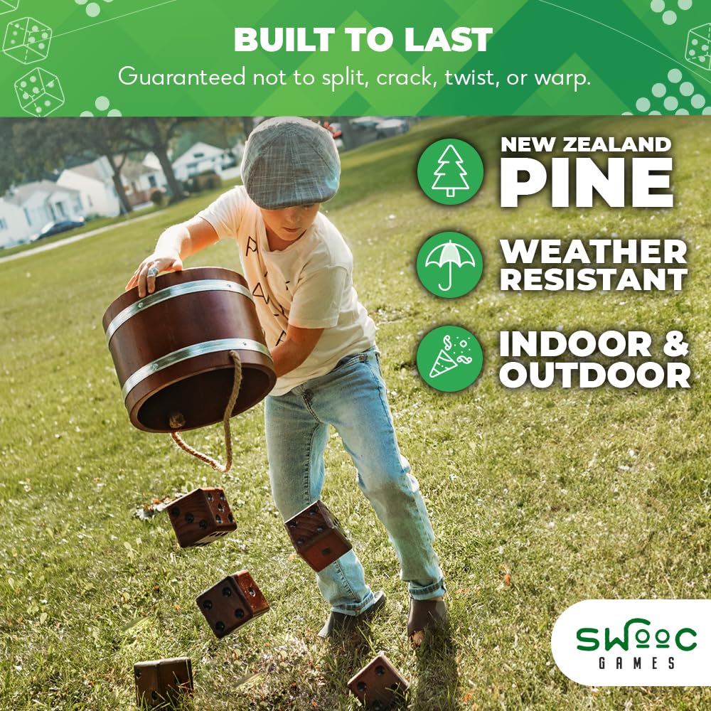 SWOOC all-in-one yard game kit ideal for beach, park, or backyard fun.