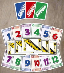 SWOOP Card Game travel-friendly design for picnics and road trips.