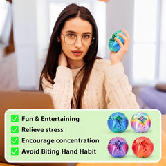 Sybedu gear sphere spin cube closeup shows smooth rotating gears for stress relief.