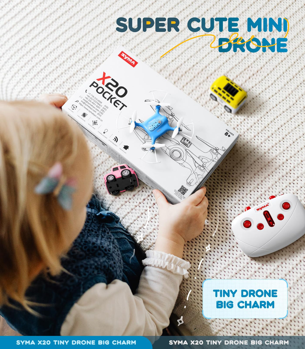 SYMA drone performing 3D flips for impressive aerial tricks.