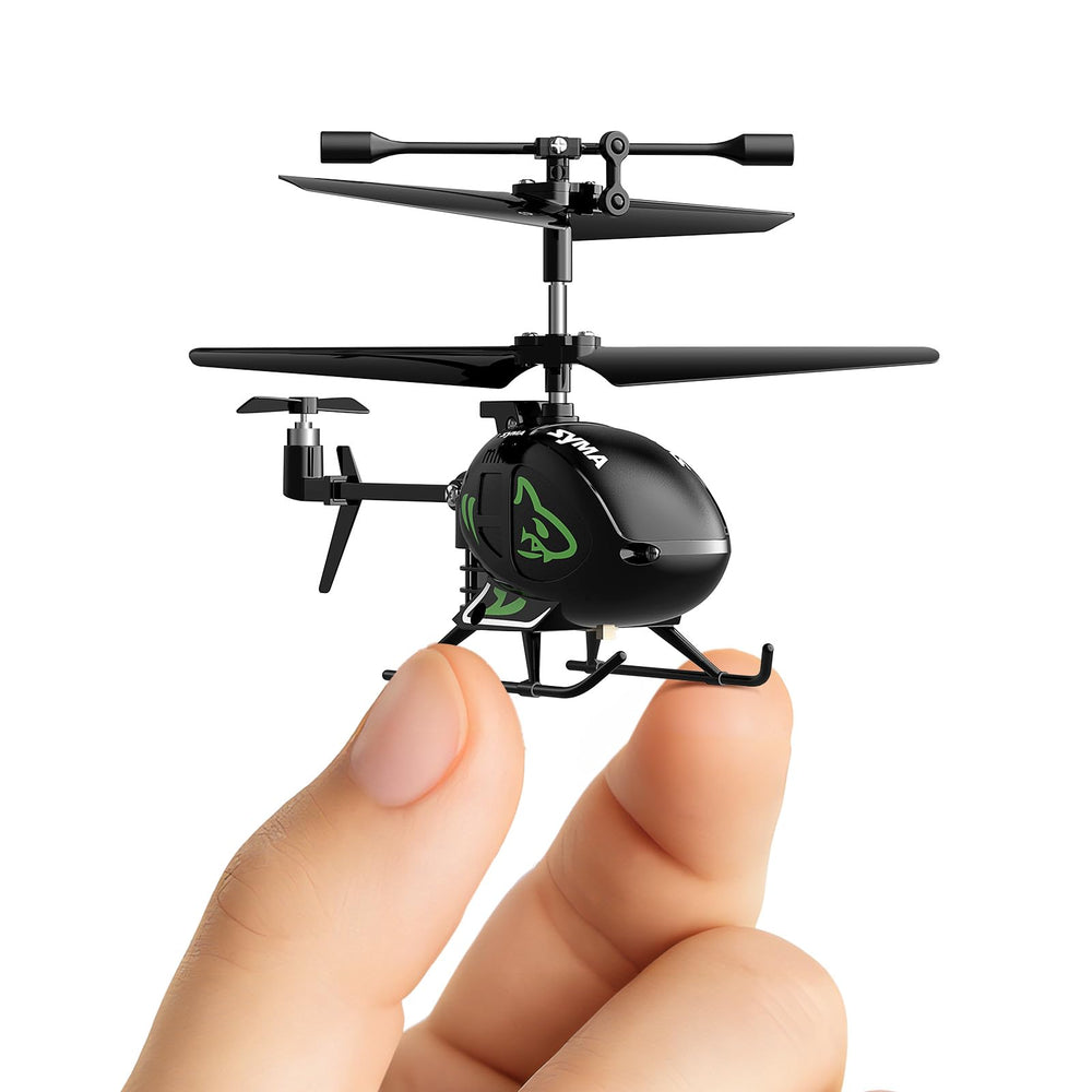 SYMA S100 gyro stabilizer enables steadier indoor flights and smooth landings.