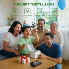 SYMA S100 holiday gift ready packaging supports festive unboxing.