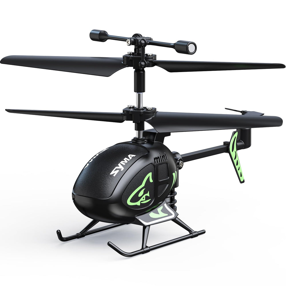 SYMA S100 one key takeoff demonstrates easy start for beginners.