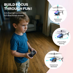 SYMA S107H-E showcases one-key takeoff and landing for beginners