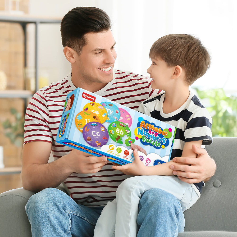 SYNARRY gift-ready puzzle set makes a thoughtful preschool present.