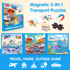 SYNARRY magnetic travel puzzles for car and plane journeys