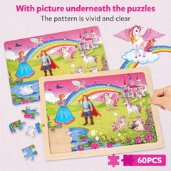 SYNARRY Royal Ball wooden puzzle – sturdy frame helps keep pieces organized.