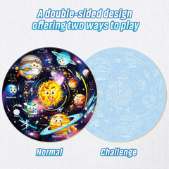 SYNARRY Solar System puzzle planets in bright pieces help kids explore orbit concepts