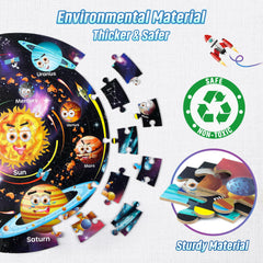 SYNARRY Solar System puzzle rockets invite hands on assembly and learning fun