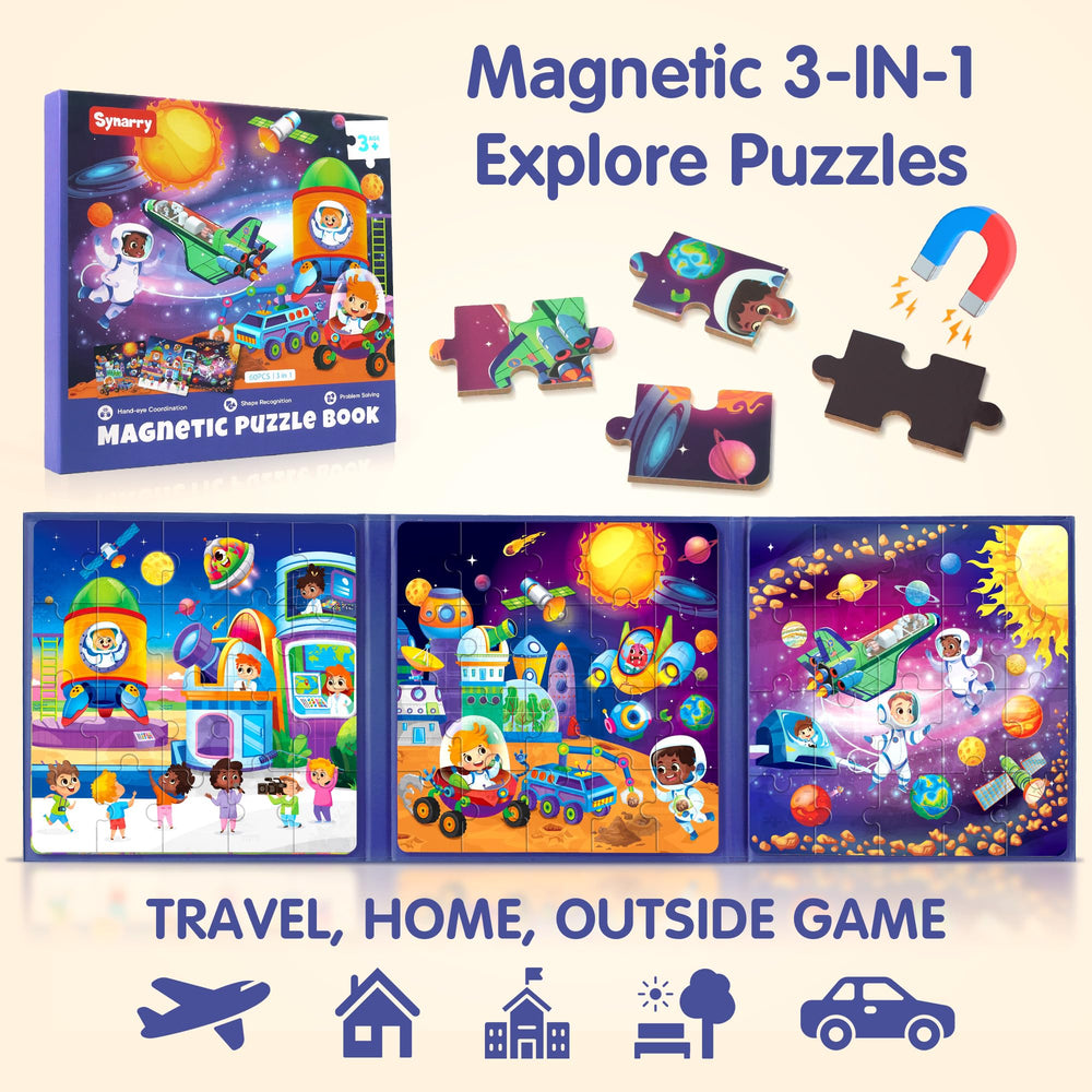 SYNARRY rocket-launch scene promotes early problem-solving play.