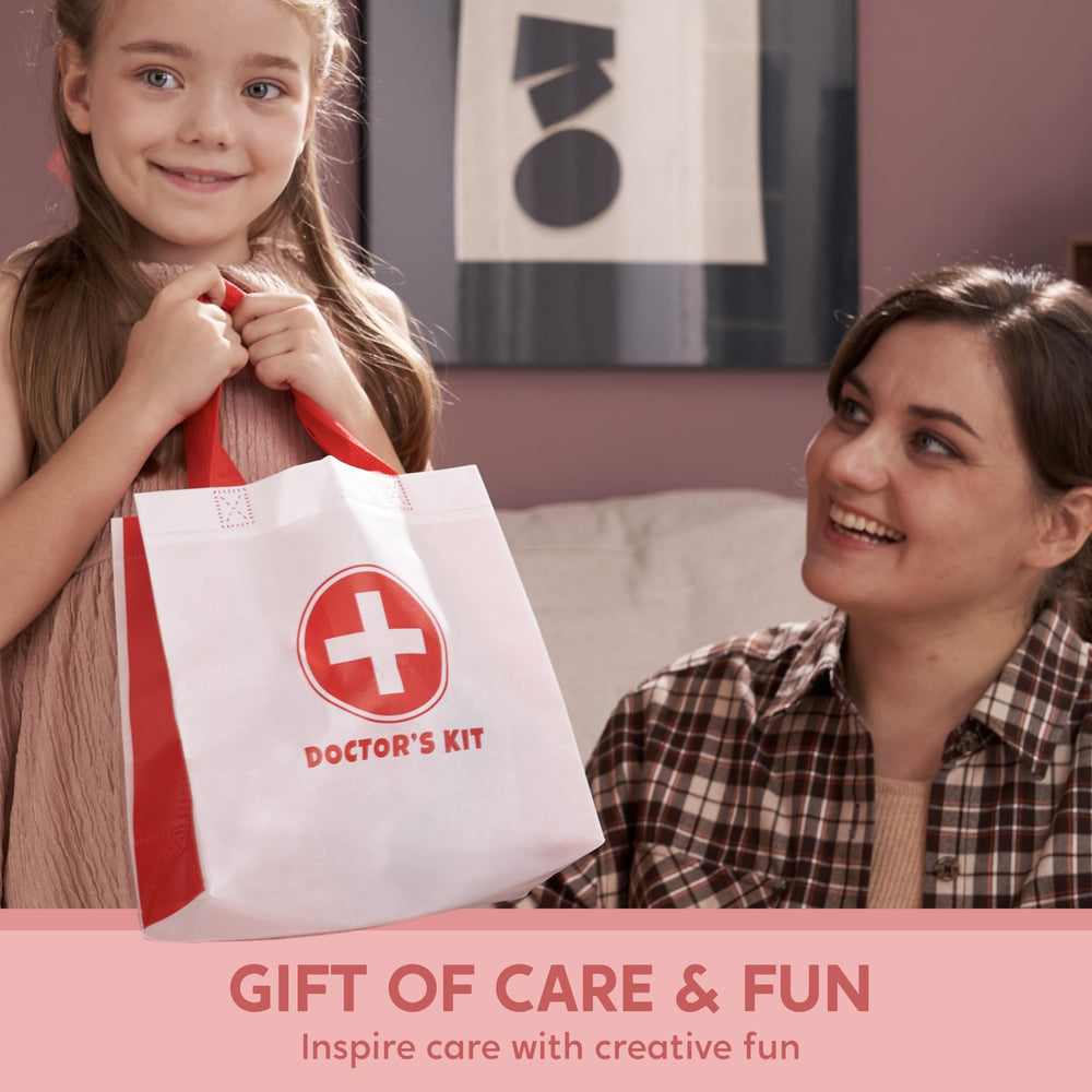 SYNCFUN Doctor Kit makes a thoughtful birthday or holiday gift for little handlers.