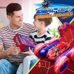 SYOKZEY RC Cars durable ABS shell resists bumps during play.