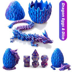 syouces 3D printed dragon egg, a striking desk display for RPGs