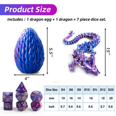 syouces dragon egg inside a dice box, ideal as a surprising prop during D&D storytelling