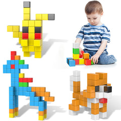 SYSKENI safety blocks with rounded edges and strong magnets.