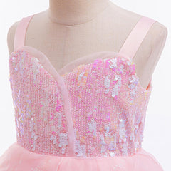 SZ-TONDA Sequin top with color-changing shimmer for magical cosplay moments