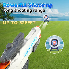 SZBZ water gun demonstrates long-range spray up to 32 feet