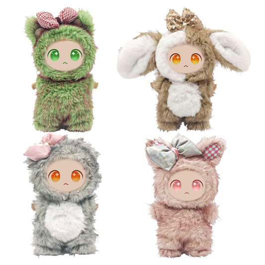 SZC&MFZ 17cm doll animal-themed outfits ensure a snug fit for display and quick changes.