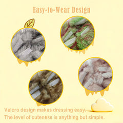 SZC&MFZ 17cm doll outfits highlight animal themes ideal for photos and displays.
