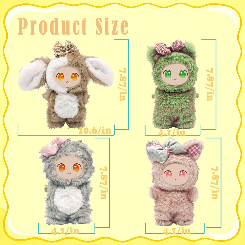 SZC&MFZ four-piece set offers animal-themed outfits for mix-and-match styling.