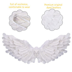 SzJias angel wings folded flat for easy storage and quick setup