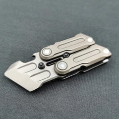 T-Conceal EDC fidget slider in-hand demonstrates compact daily carry