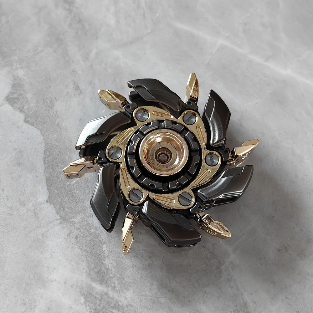 T-Conceal EDC fidget top highlights zinc alloy construction and premium finish.