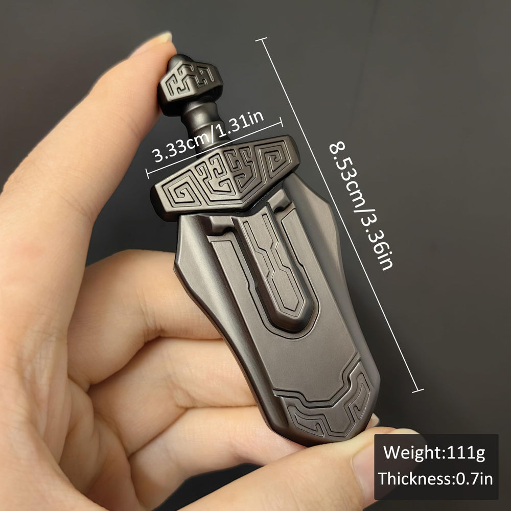 T-Conceal EDC Sword machined surface texture and visual detail