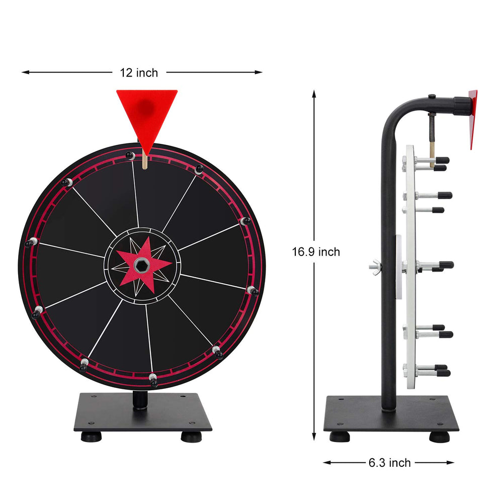 T-SIGN heavy-duty base and stand keep spins balanced.