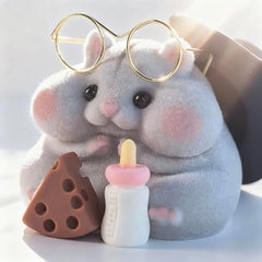 Taba squishy hamster toy realistic face highlighting handcrafted charm